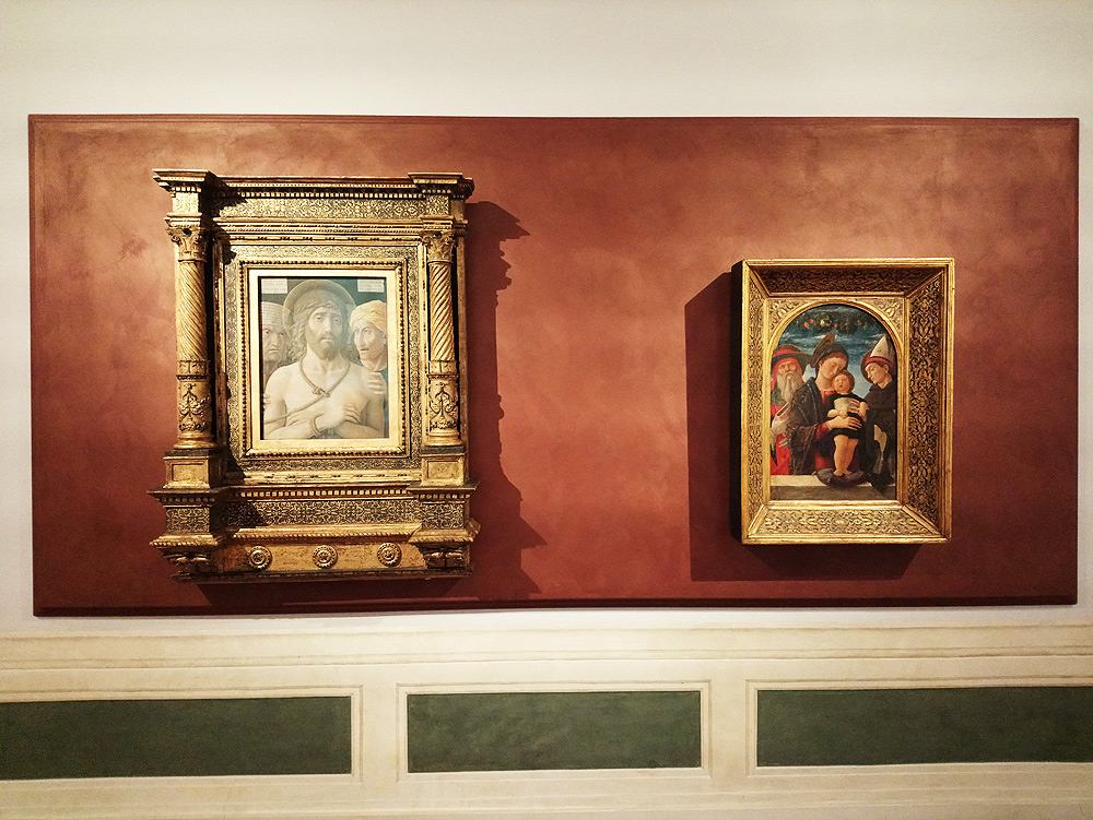 Immagini dalla mostra La stanza di Mantegna
