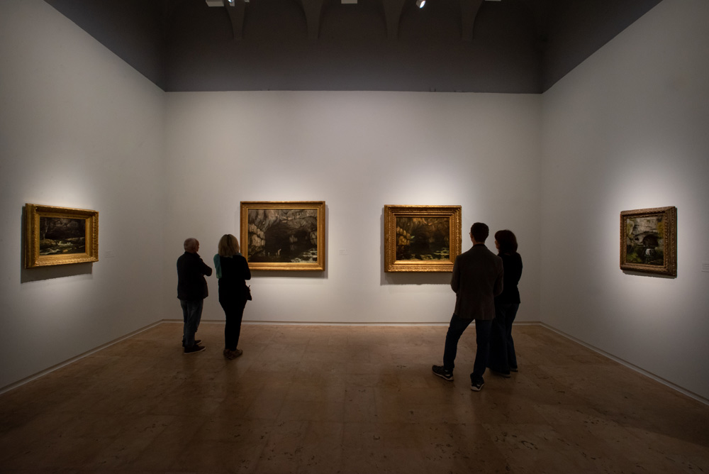Immagine della mostra Courbet e la natura. Ph. Credit Fondazione Ferrara Arte