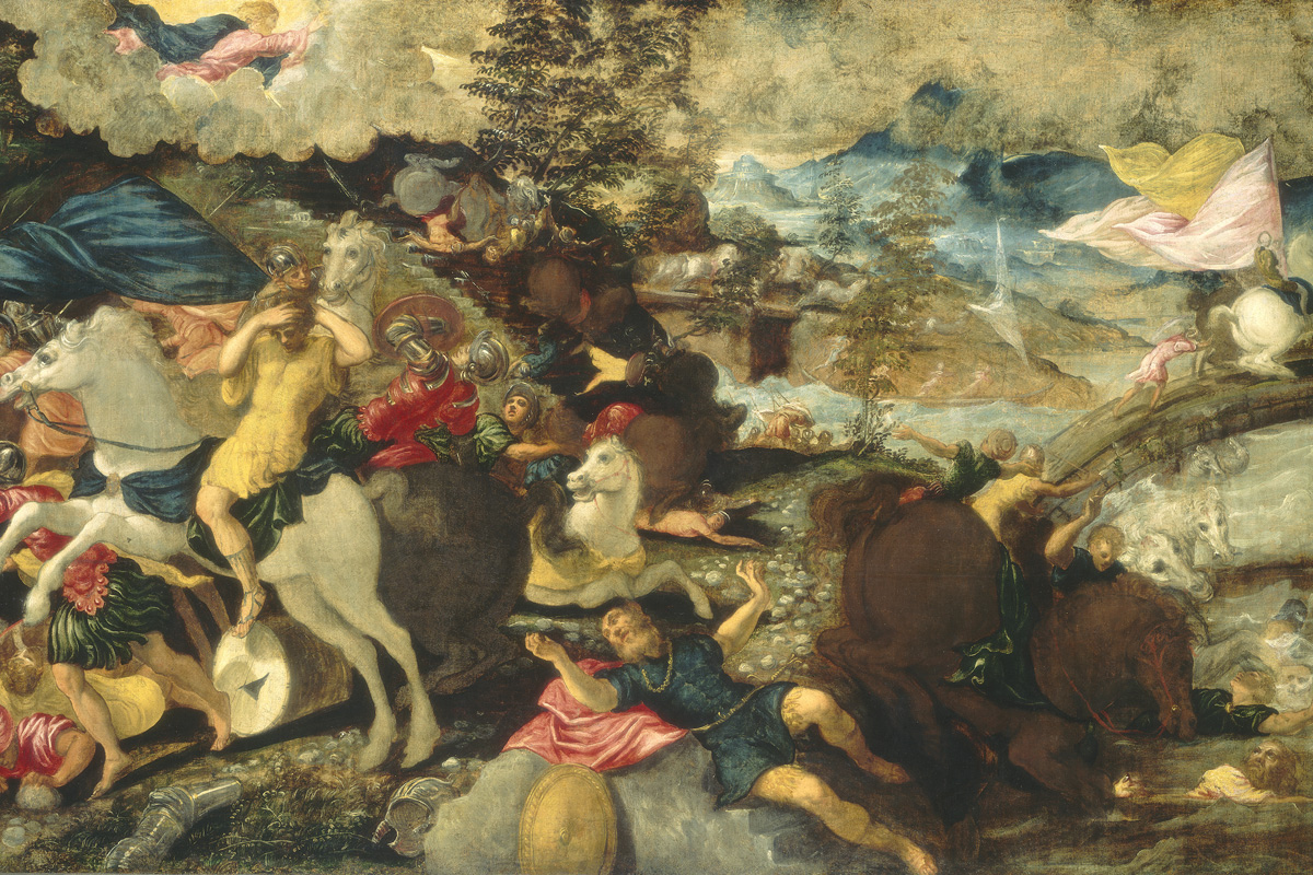 Tintoretto, Conversione di san Paolo (1544 circa o 1539-1540; olio su tela, 152,5 x 236,5 cm; Washington, National Gallery of Art)
