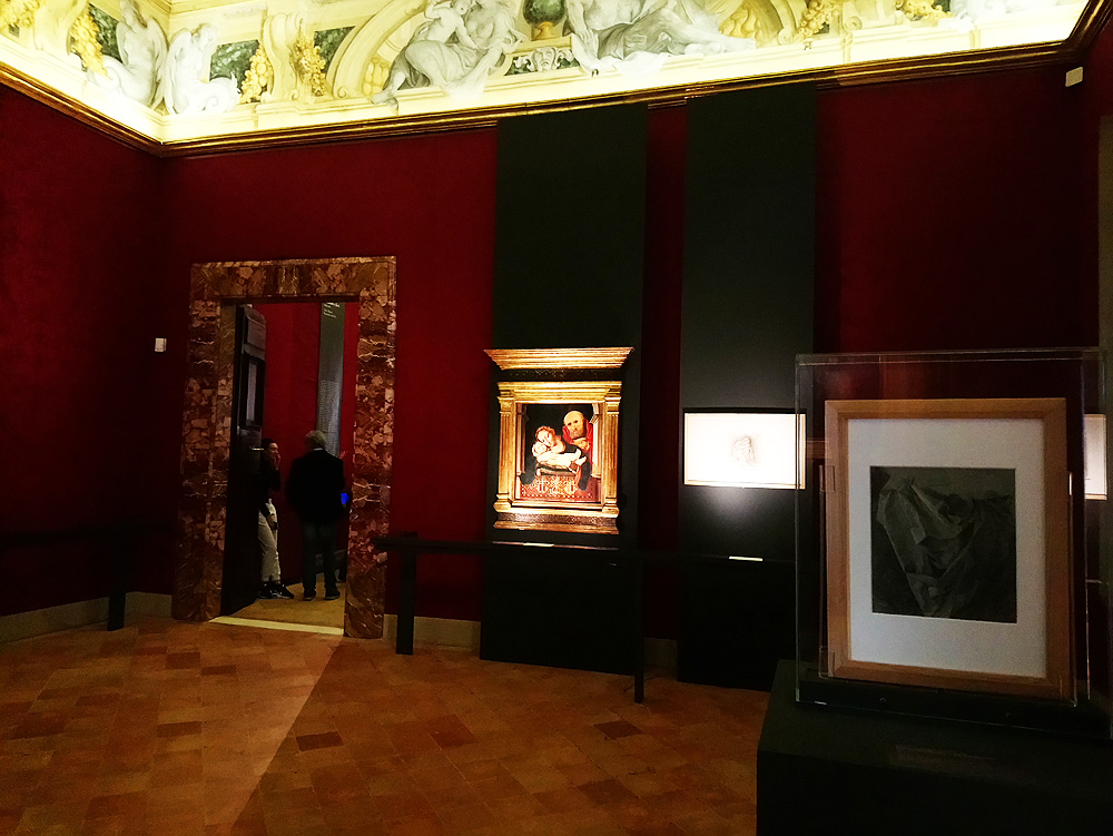 Sala della mostra Lorenzo Lotto. Il richiamo delle Marche
