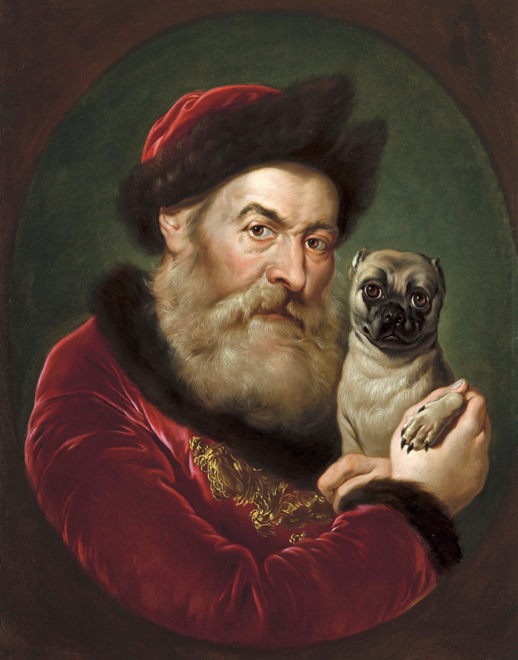 Giacomo Ceruti detto il Pitocchetto, Vecchio con carlino (1740 circa) Giacomo Ceruti detto il Pitocchetto, Vecchio con carlino (1740 circa)