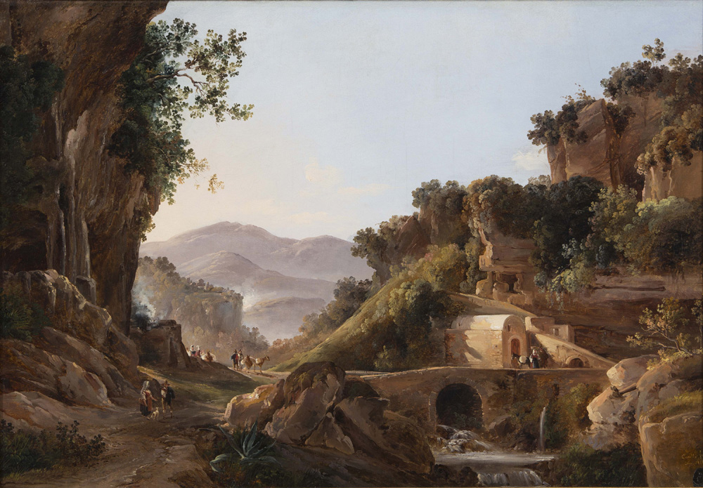 Gonsalvo Carelli, Cava De’ Tirreni (1857; Collezione privata)