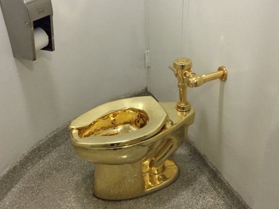 Maurizio Cattelan, America (2017)