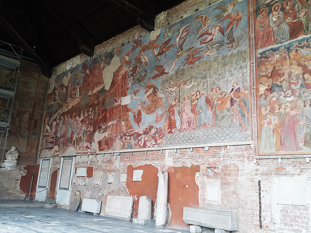 Il Trionfo della Morte di Buonamico Buffalmacco torna al Camposanto monumentale di Pisa Il Trionfo della Morte di Buonamico Buffalmacco torna al Camposanto monumentale di Pisa