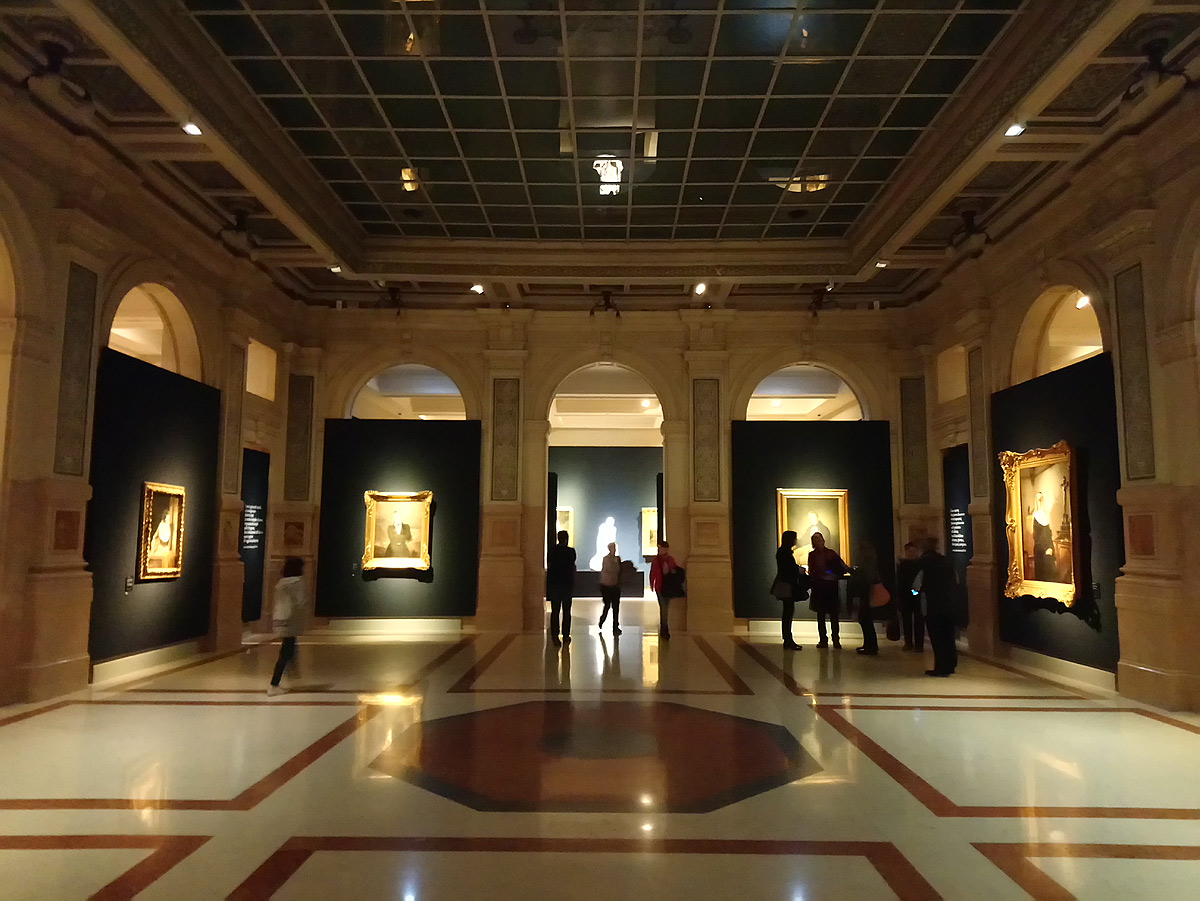 Mostra Romanticismo a Milano, sala alle Gallerie d'Italia 