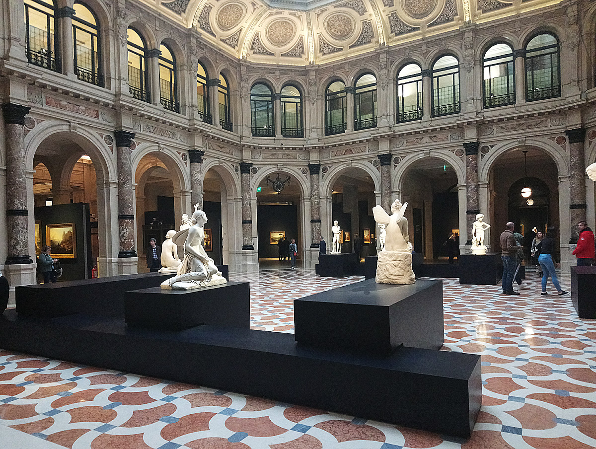 Mostra Romanticismo a Milano, sala alle Gallerie d'Italia 