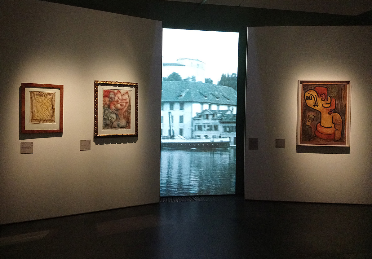 Sala della mostra Paul Klee. Alle origini dell'arte
