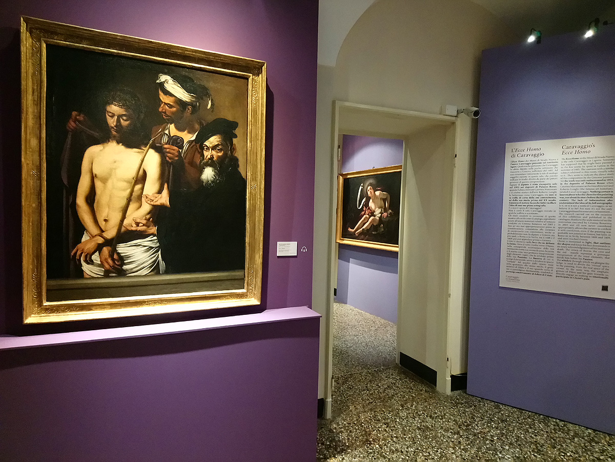 Immagini dalla mostra Caravaggio e i genovesi
 