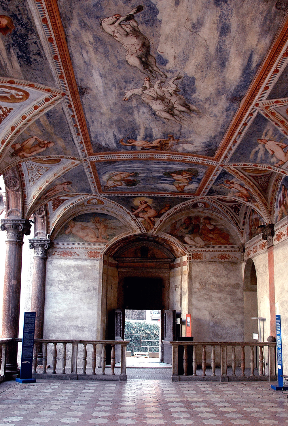 Romanino, Affreschi della Loggia Grande del Magno Palazzo (1531-1532; affreschi; Trento, Castello del Buonconsiglio). Ph. Credit D. Lira 