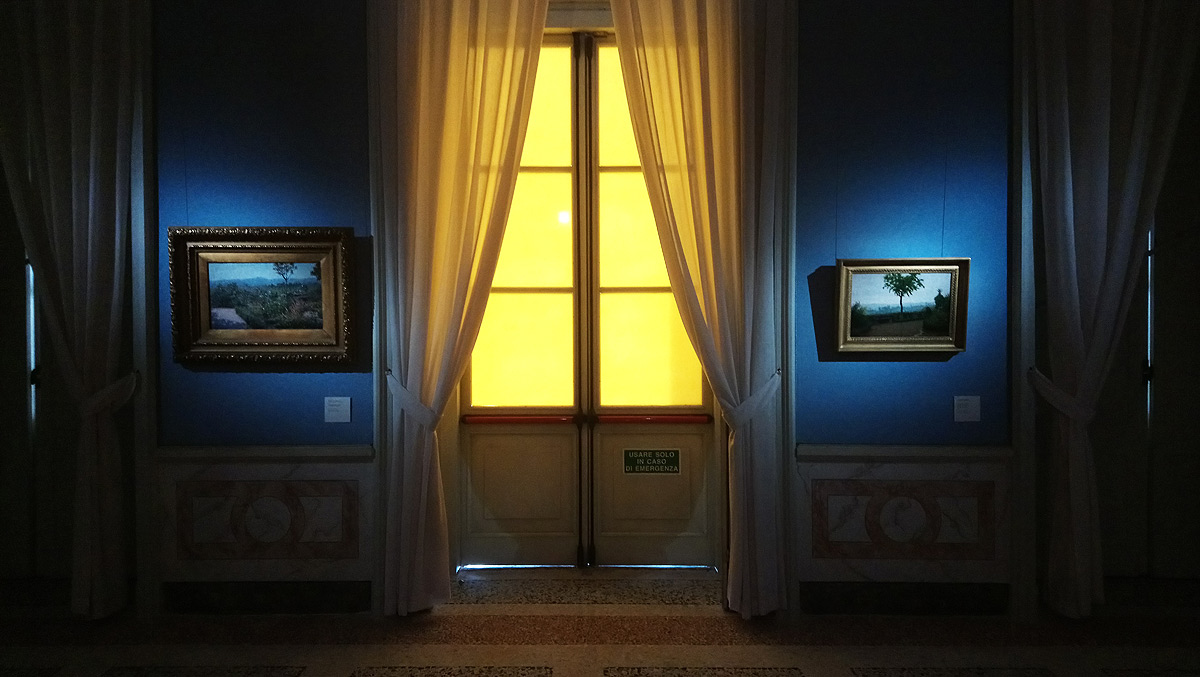 Una sala della mostra Morbelli. 1853 - 1919 alla GAM di Milano 
