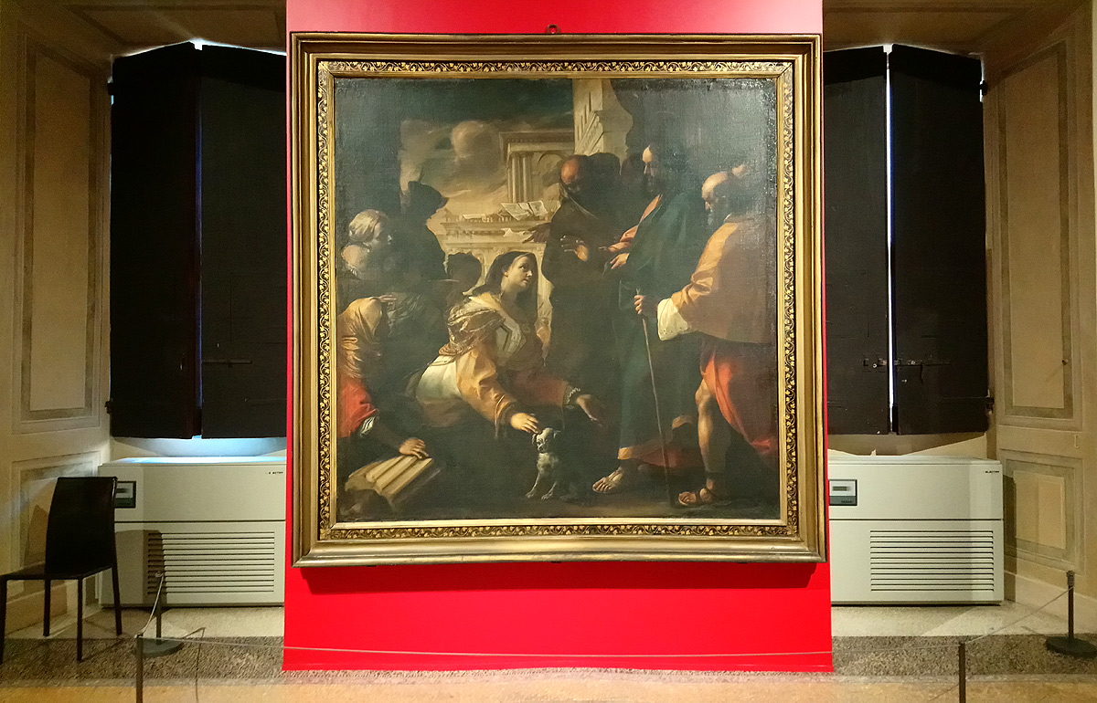 Immagine dalla mostra Il trionfo dei sensi. Nuova luce su Mattia e Gregorio Preti. Ph. Credit Finestre sull'Arte 