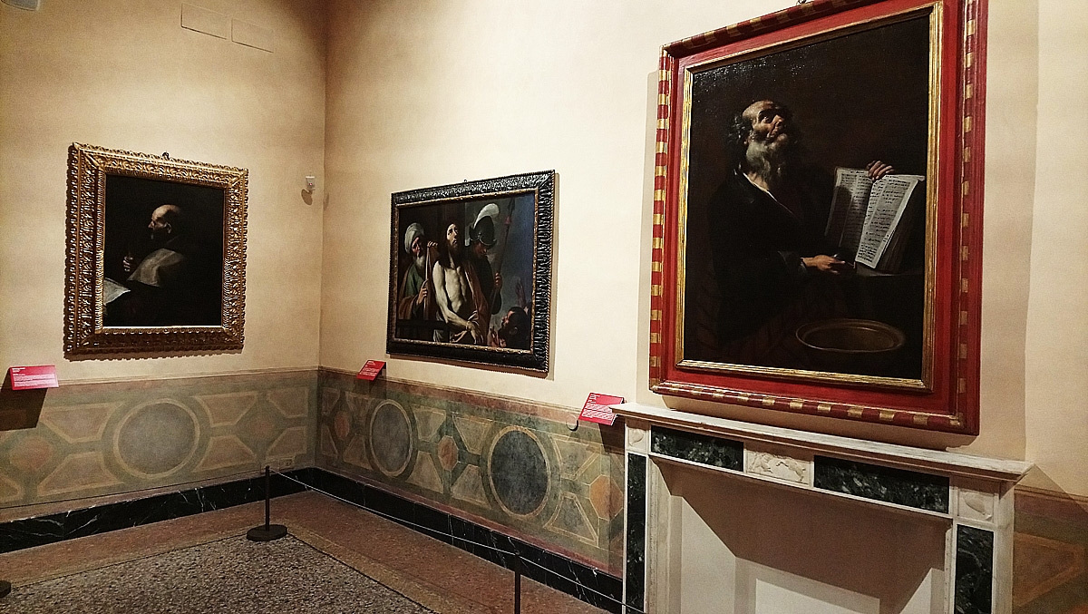 Immagine dalla mostra Il trionfo dei sensi. Nuova luce su Mattia e Gregorio Preti. Ph. Credit Finestre sull'Arte 