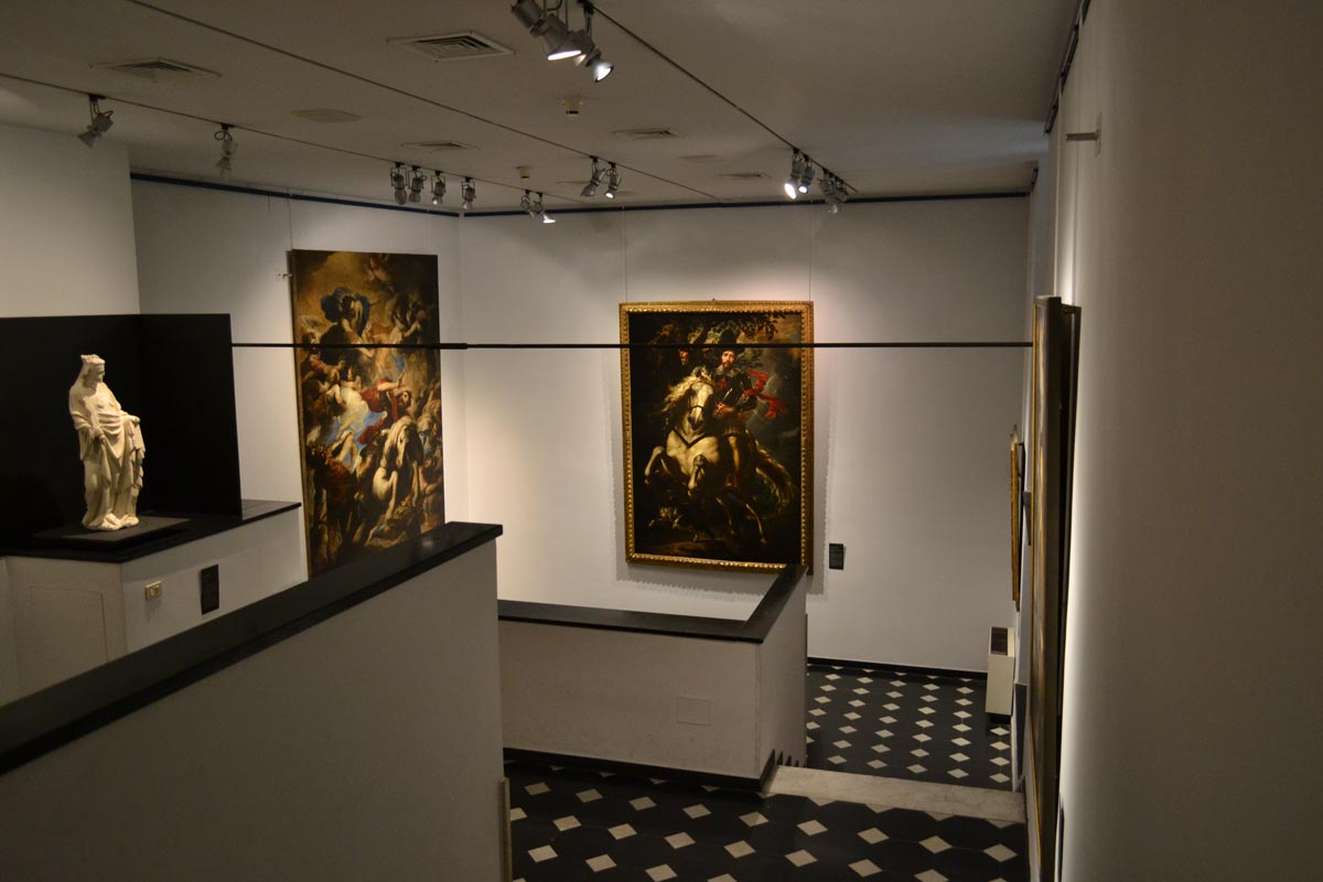 Galleria Nazionale della Liguria a Palazzo Spinola, sala di Rubens 
