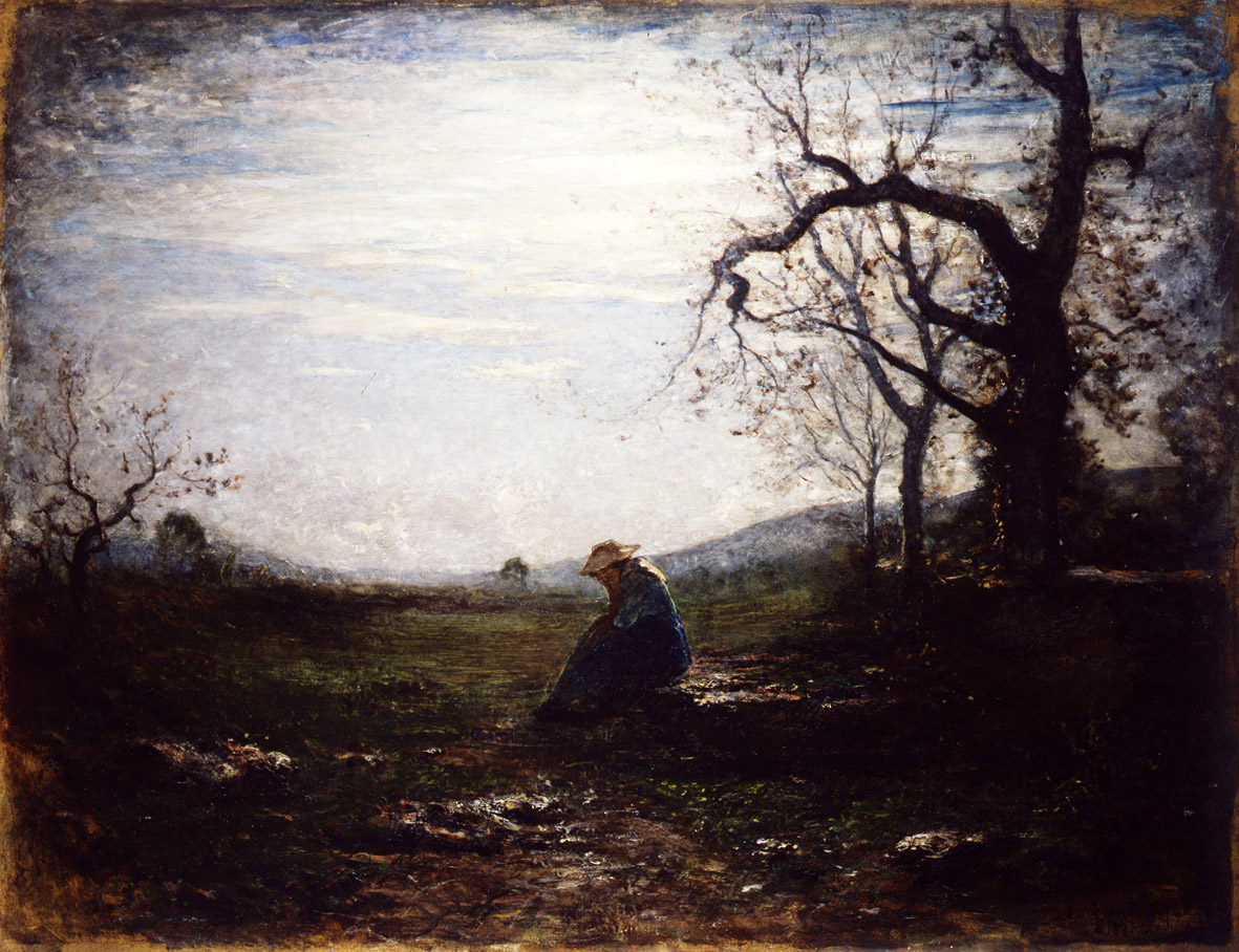 Antonio Fontanesi, Solitudine (1875; olio su tela, 115 x 150 cm; Reggio Emilia, Musei Civici)
 