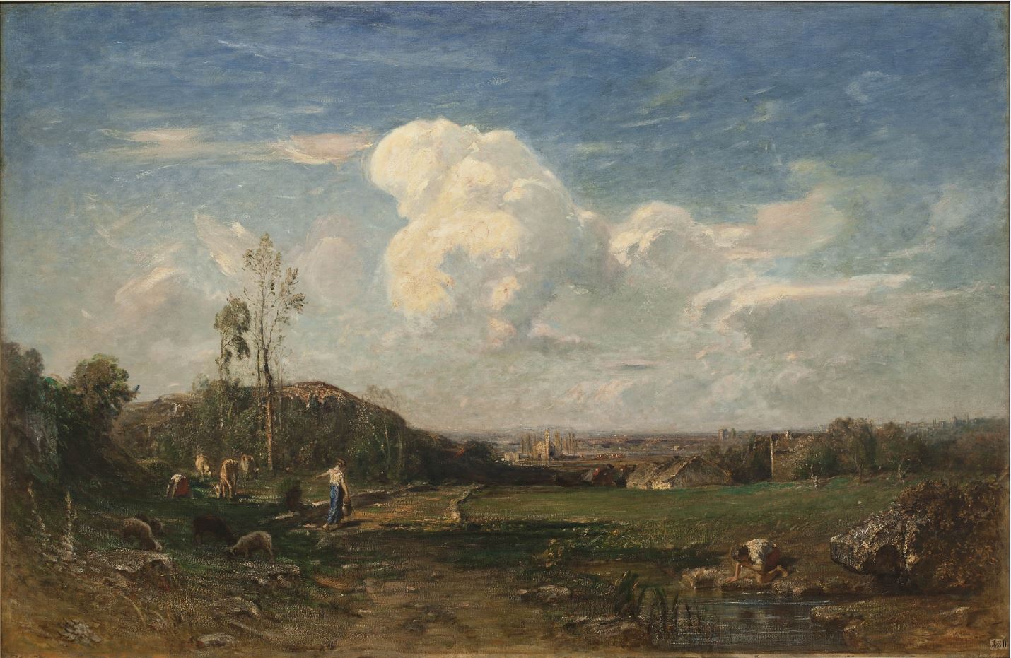 Antonio Fontanesi, Le nubi (1880; olio su tela, 200 x 300 cm; Torino, GAM - Galleria Civica d'Arte Moderna e Contemporanea)
 