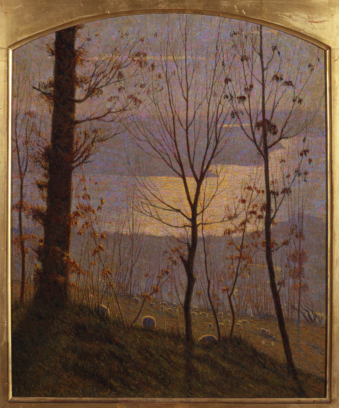 Vittore Grubicy de Dragon, Inverno (1898; olio su tela, 47,1 x 39,5 cm; Venezia, Galleria Internazionale d'Arte Moderna Ca' Pesaro)
 