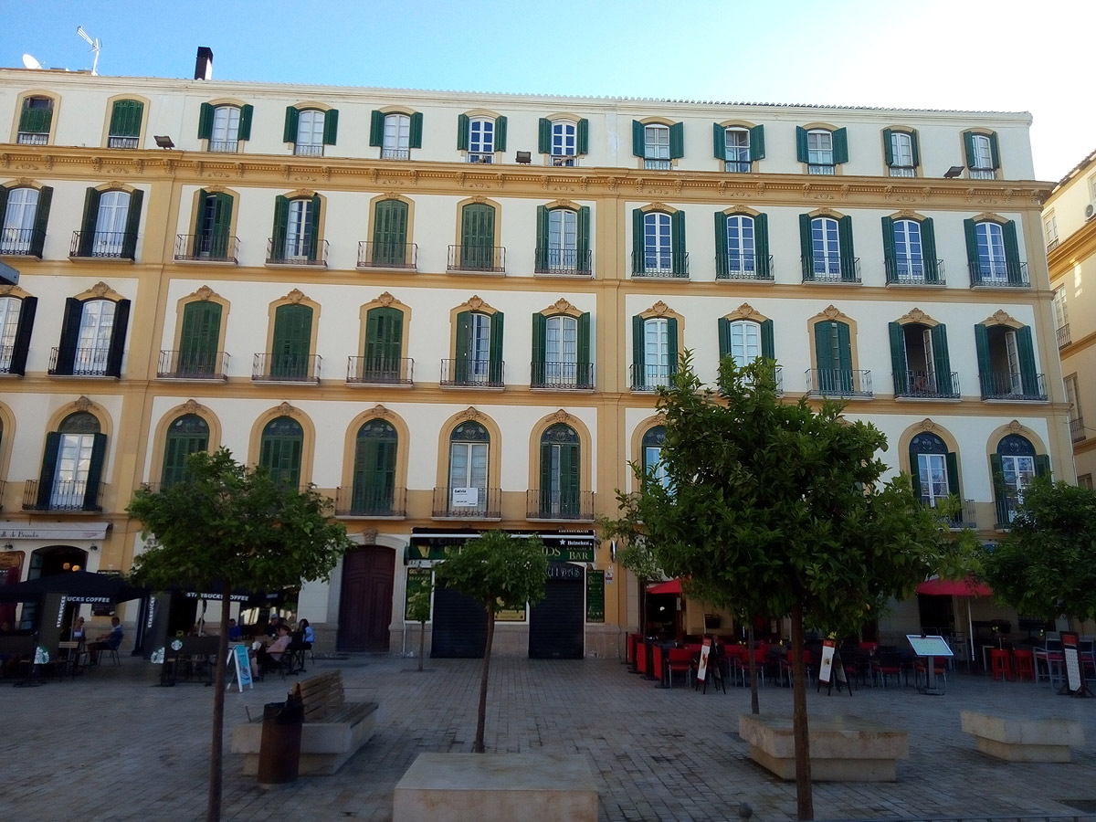 Il palazzo in cui si trova la casa d'infanzia di Picasso
Il palazzo in cui si trova la casa d'infanzia di Picasso