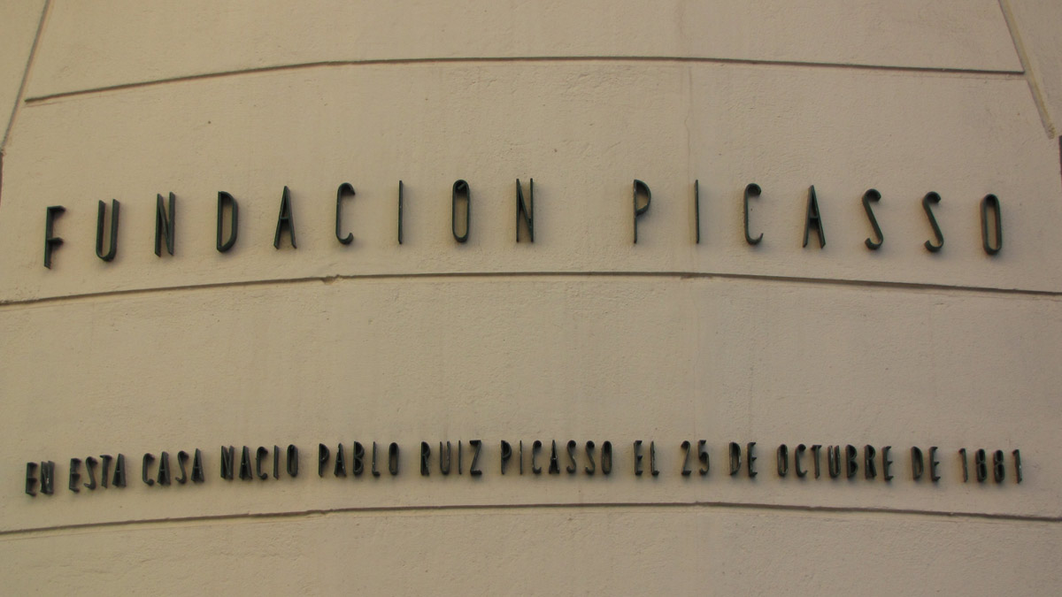 Ingresso della Fundació Picasso di Malaga
Ingresso della Fundació Picasso di Malaga