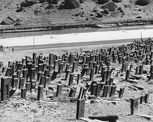 Il cimitero di Julfa in una foto del 1915 