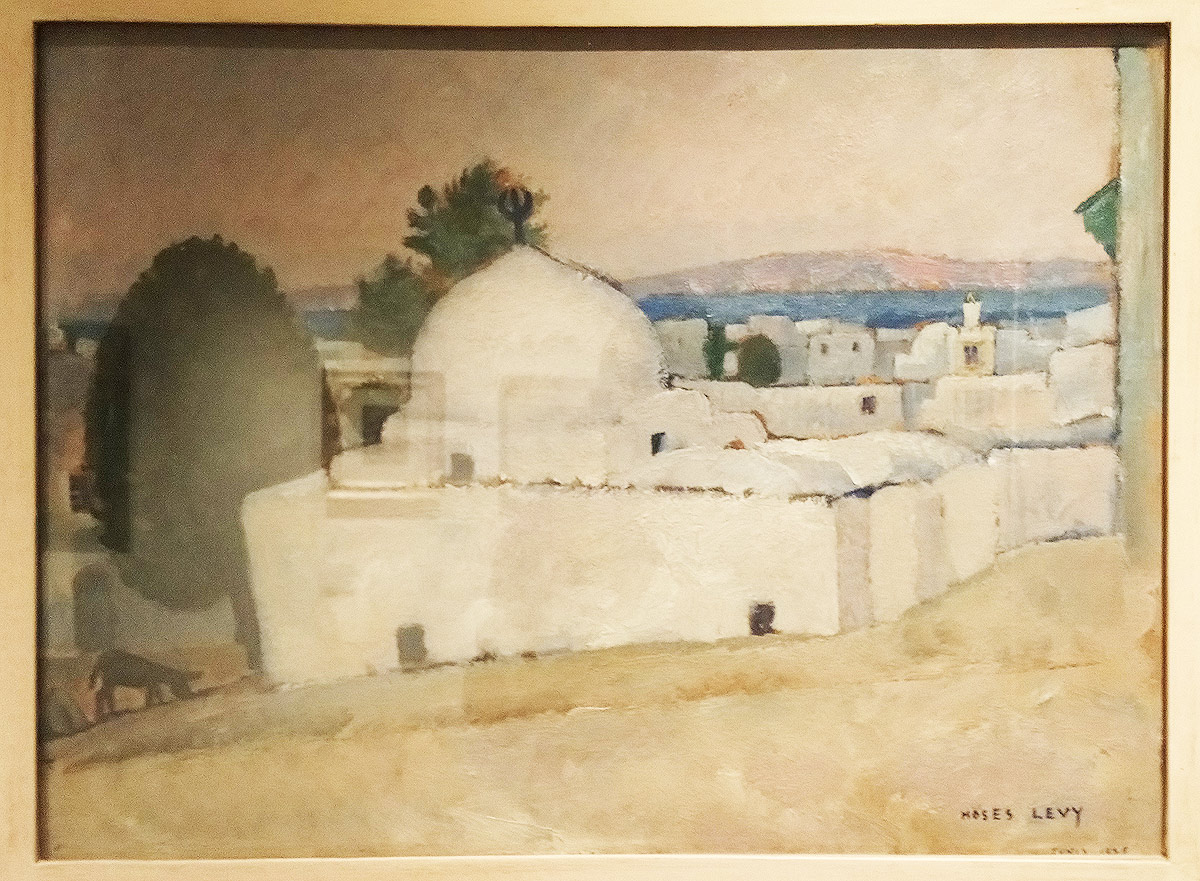 Moses Levy, Il Santo (1925; olio su cartone, 46 x 62 cm; Collezione privata) 