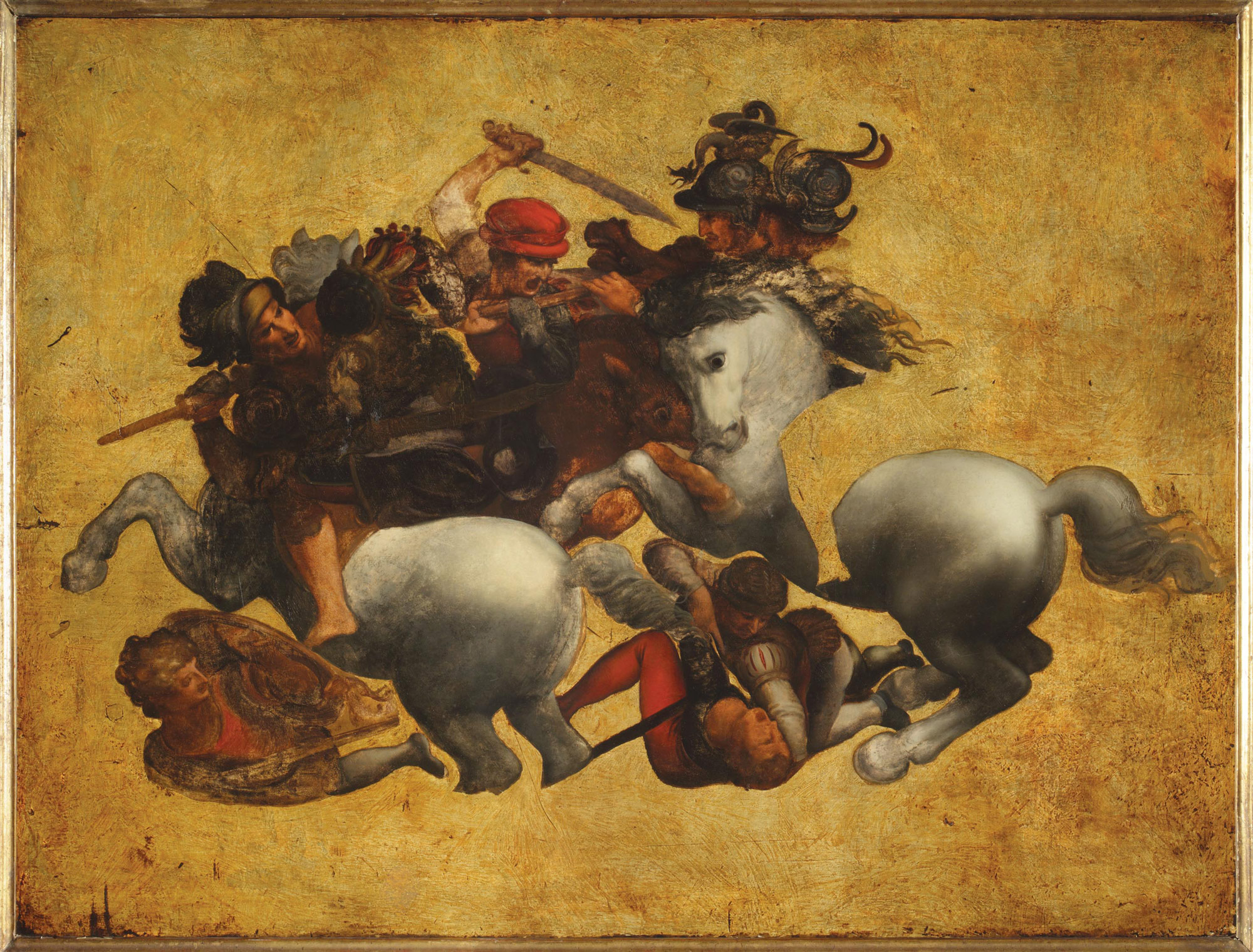 Francesco Morandini detto il Poppi (?), Tavola Doria (1563?; olio su tavola, 86 x 115 cm; Firenze, Gallerie degli Uffizi)
