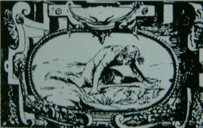 Tommaso Barlacchi, Narciso (1540-1550; incisione)