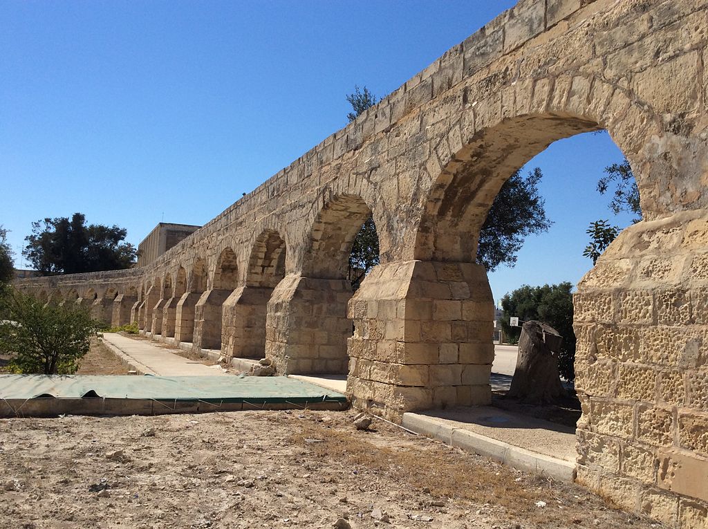 L'acquedotto di Alof de Wignacourt a Birkirkara (Malta)
