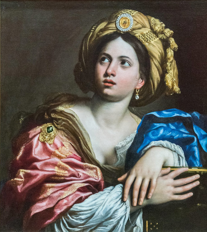 Domenichino, Sibilla Cumana o Sibilla Persica (anni Venti del XVII secolo; olio su tela, 77,4 x 68,2 cm; Londra, Wallace Collection) 