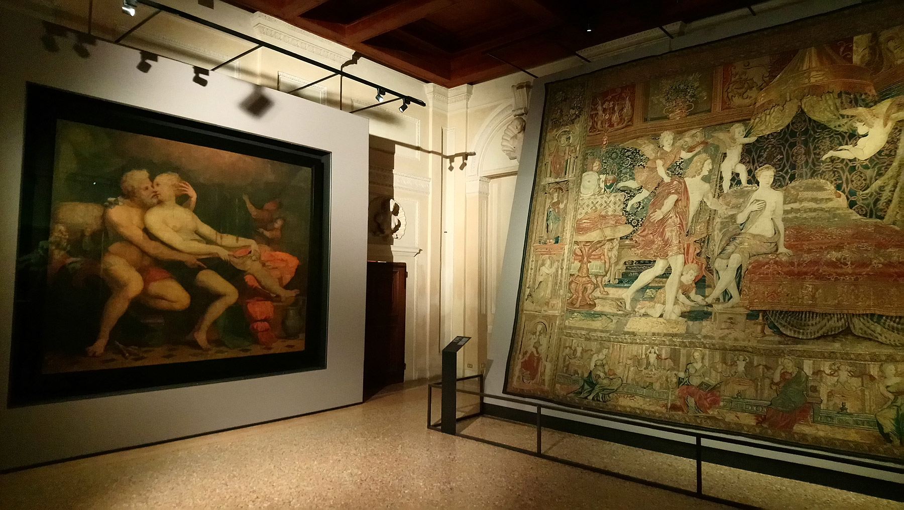 Sala della mostra Giulio Romano. Arte e desiderio
