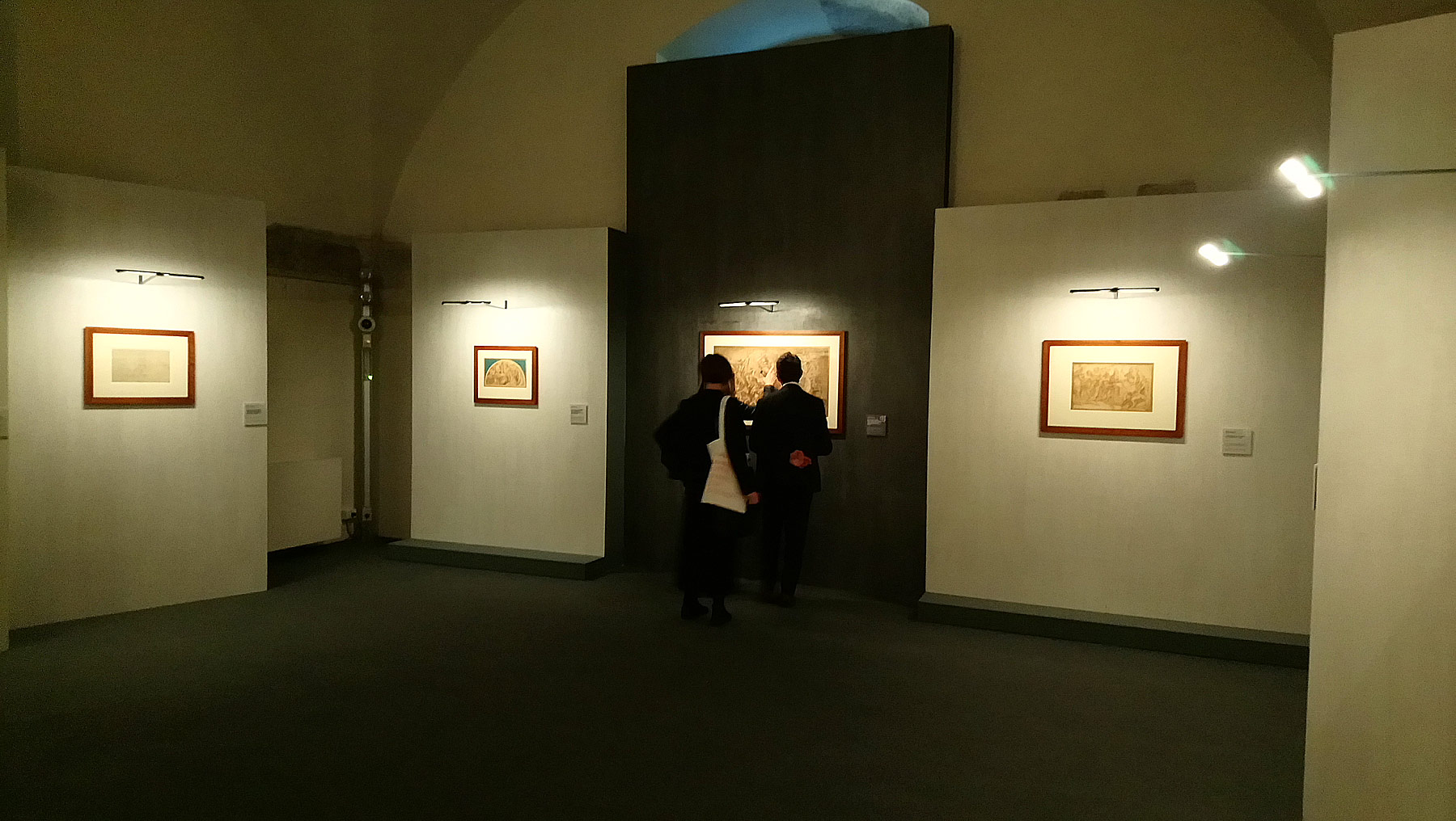 Sala della mostra Con nuova e stravagante maniera. Giulio Romano a Mantova 