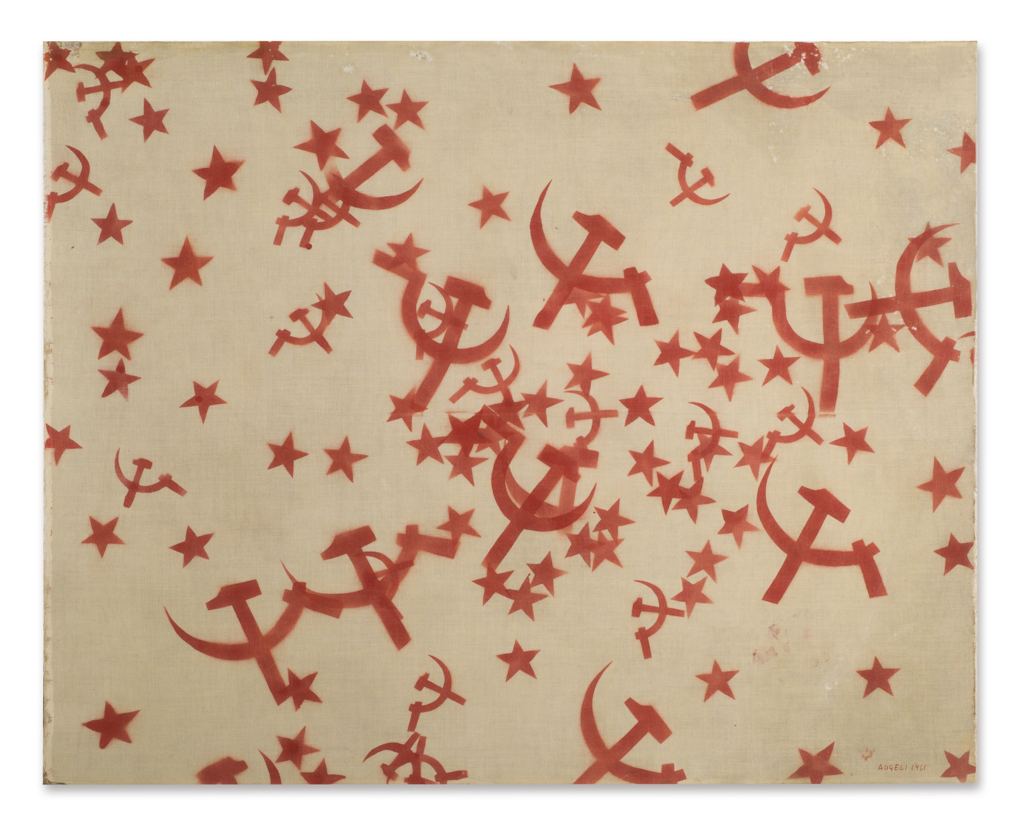 Franco Angeli, Stelle (1961; Collezione privata)