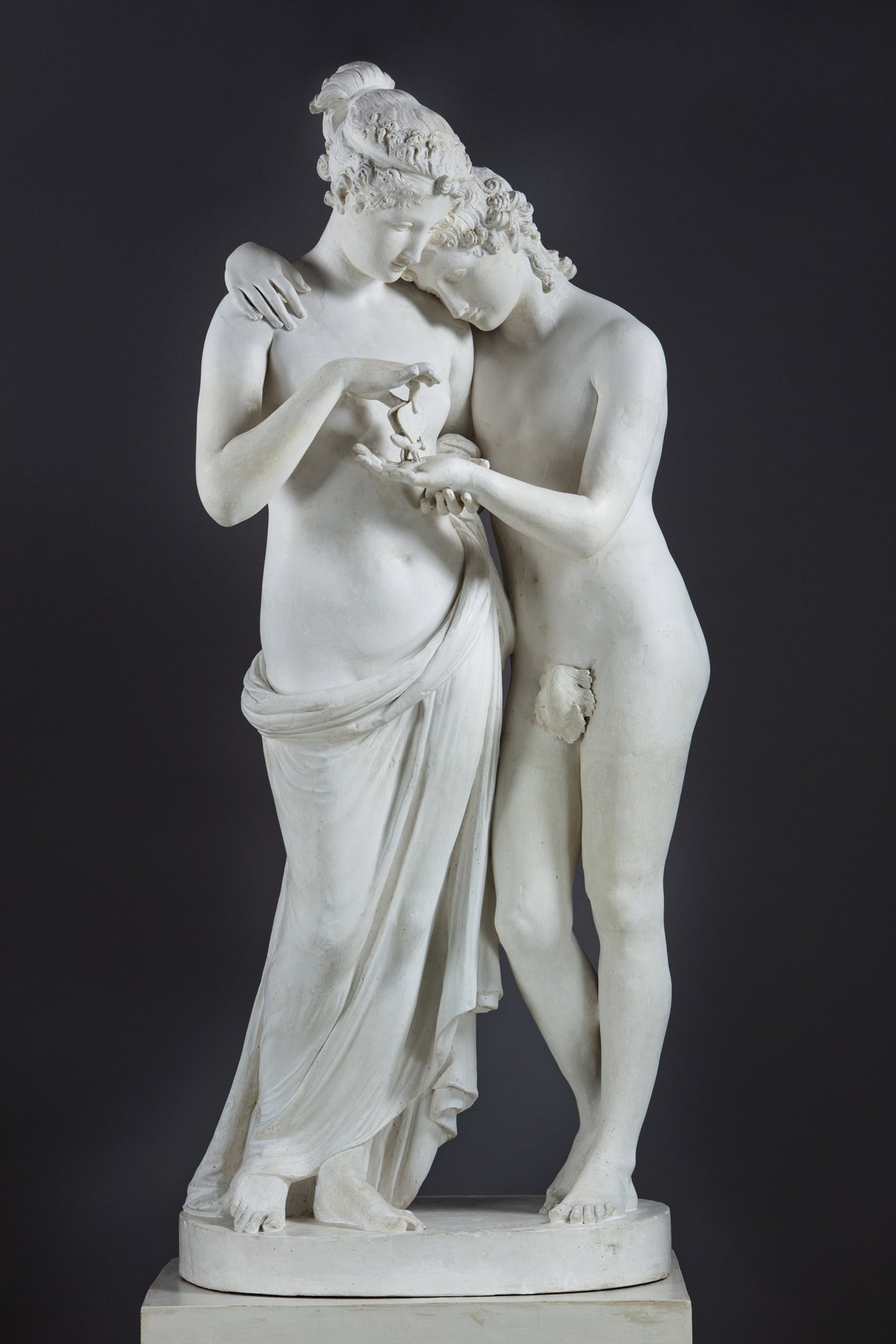Antonio Canova, Amore e Psiche (gesso, 148 x 68 x 65 cm; Veneto Banca spa in L.C.A.) Foto di Andrea Parisi Antonio Canova, Amore e Psiche (gesso, 148 x 68 x 65 cm; Veneto Banca spa in L.C.A.) Foto di Andrea Parisi