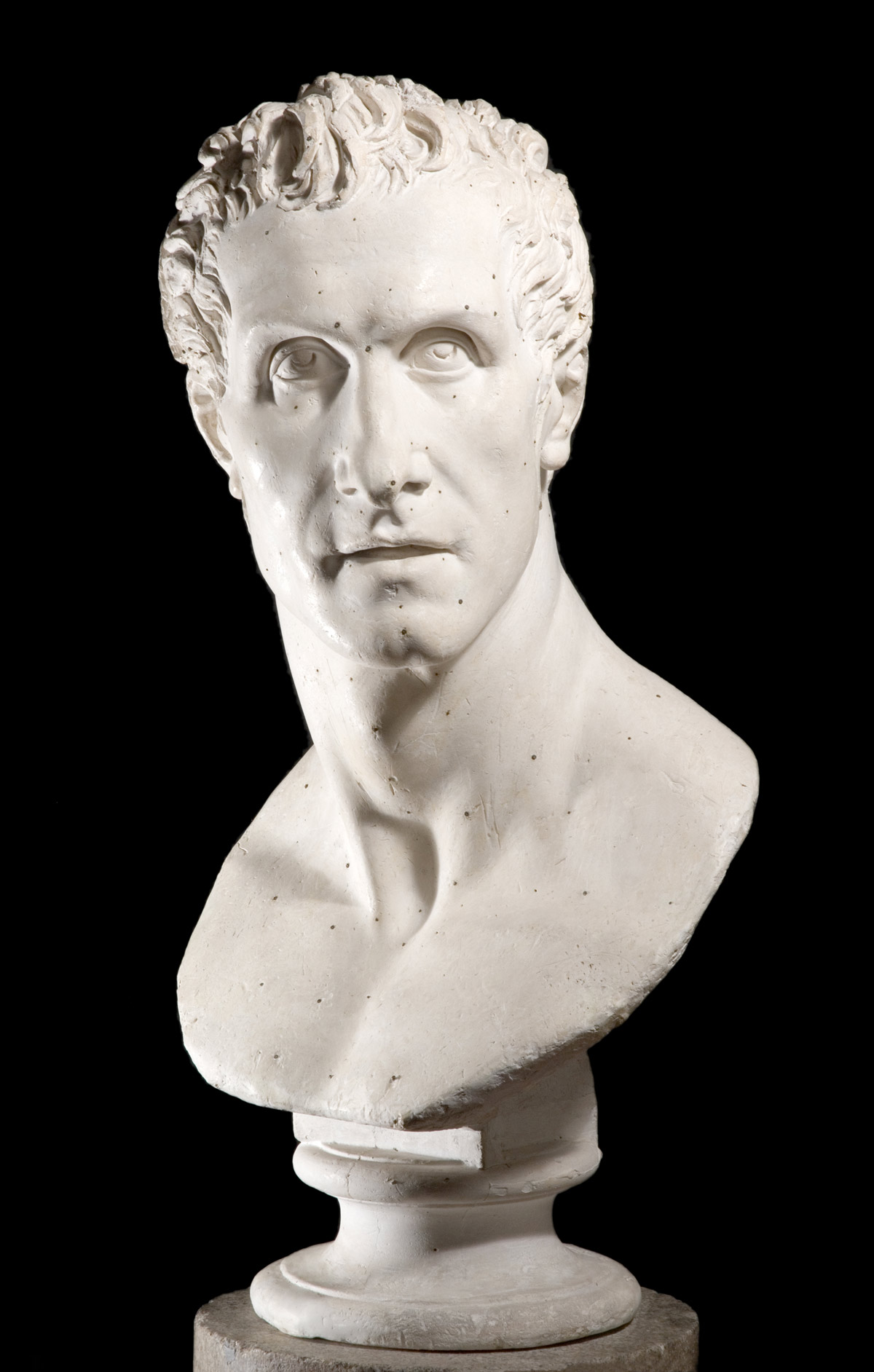 Antonio Canova, Autoritratto (1812; gesso, 89 x 47 x 39 cm; Roma, Museo di Roma) Foto di Alfredo Valeriani Antonio Canova, Autoritratto (1812; gesso, 89 x 47 x 39 cm; Roma, Museo di Roma) Foto di Alfredo Valeriani