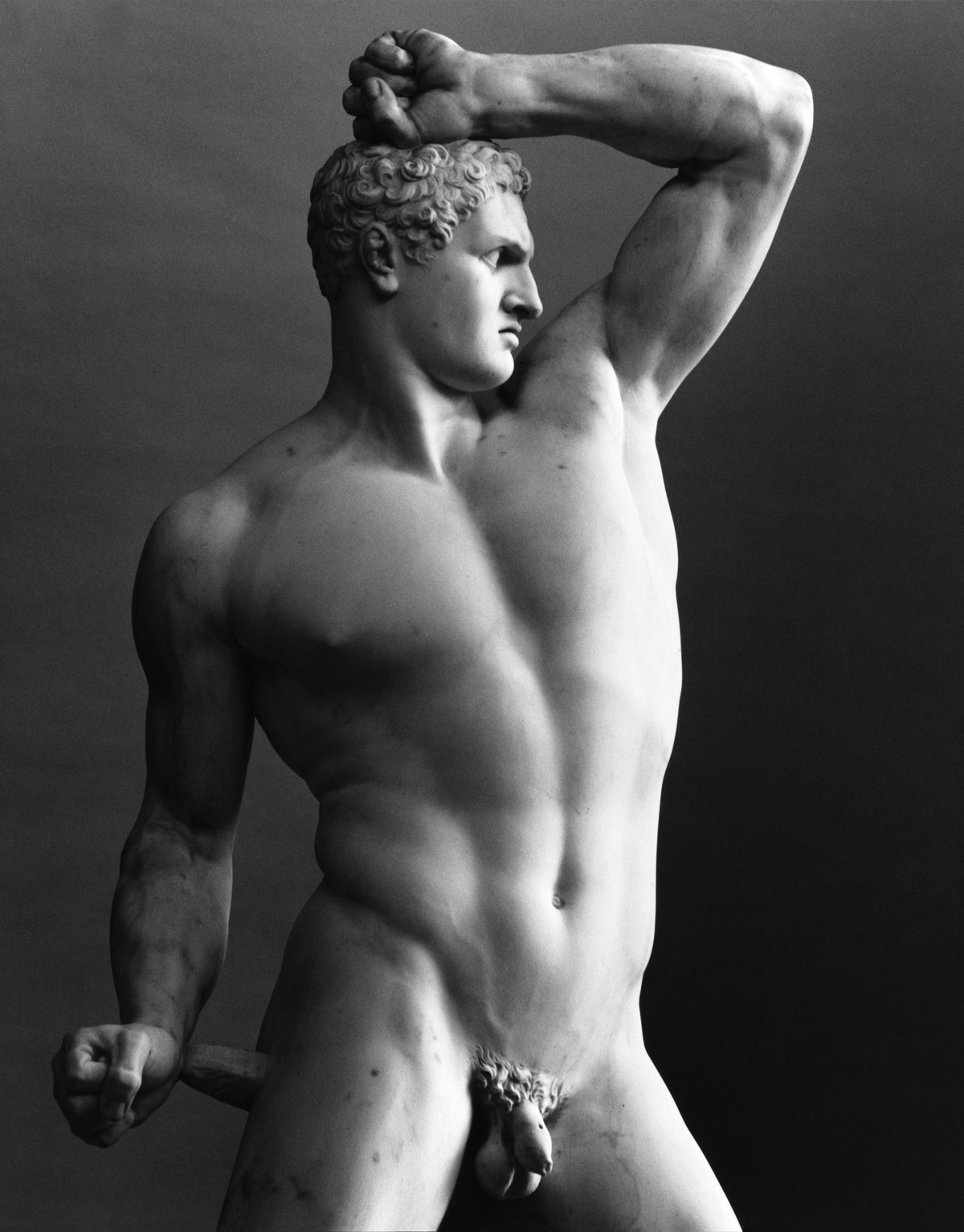 Antonio Canova, Creugante (marmo, 225 x 120 x 62; cm Città del Vaticano, Musei Vaticani) © Mimmo Jodice Antonio Canova, Creugante (marmo, 225 x 120 x 62; cm Città del Vaticano, Musei Vaticani) © Mimmo Jodice
