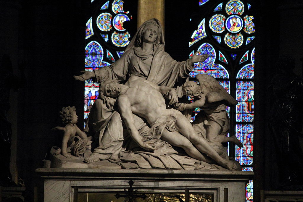 Nicolas Coustou, Pietà (1723) Nicolas Coustou, Pietà (1723)
