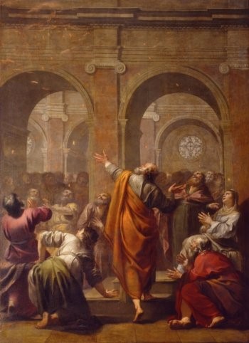Jacques Blanchard, Discesa dello Spirito Santo (1634) Jacques Blanchard, Discesa dello Spirito Santo (1634)