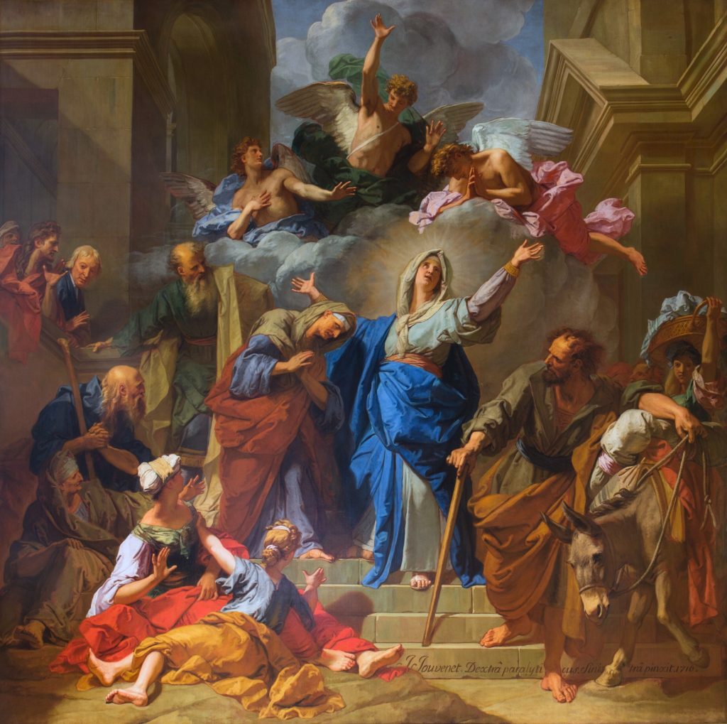 Jean Jouvenet, Visitazione (1716) Jean Jouvenet, Visitazione (1716)