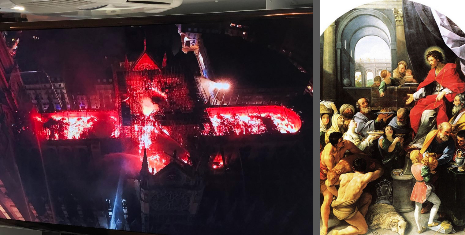 Da Guido Reni e Ludovico Carracci alle vetrate. Le opere che rischiamo di perdere per sempre nell'incendio di Notre Dame Da Guido Reni e Ludovico Carracci alle vetrate. Le opere che rischiamo di perdere per sempre nell'incendio di Notre Dame