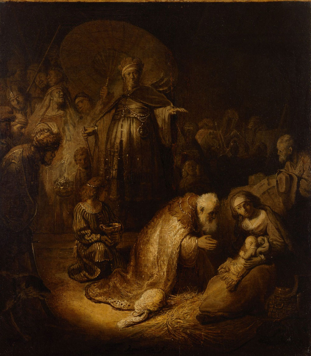 L'Adorazione dei Magi di Rembrandt dall'Hermitage al Complesso della Pilotta