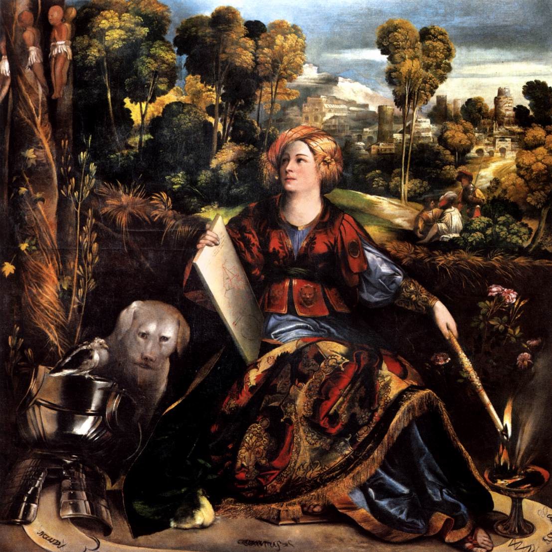 Dosso Dossi, Melissa (1518 circa; olio su tela, 170 x 172 cm; Roma, Galleria Borghese)