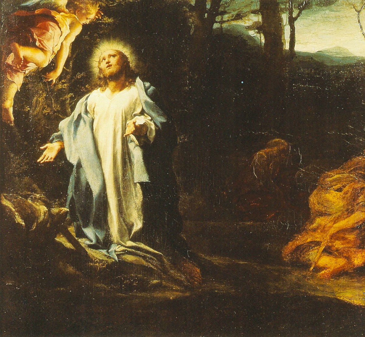 Correggio, L'Orazione di Gesù nell'orto (olio su tavola, 37 x 40 cm; Londra, Hapsley House)

