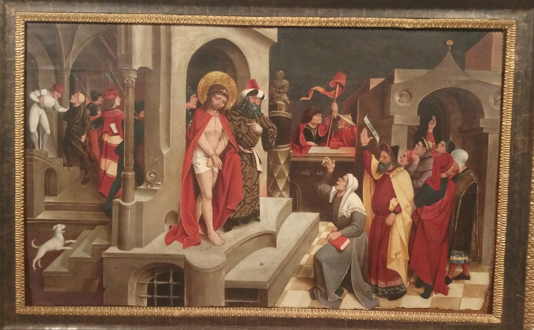 Mair von Landshut, Ecce homo (1502; Trento, Castello del Buonconsiglio)
