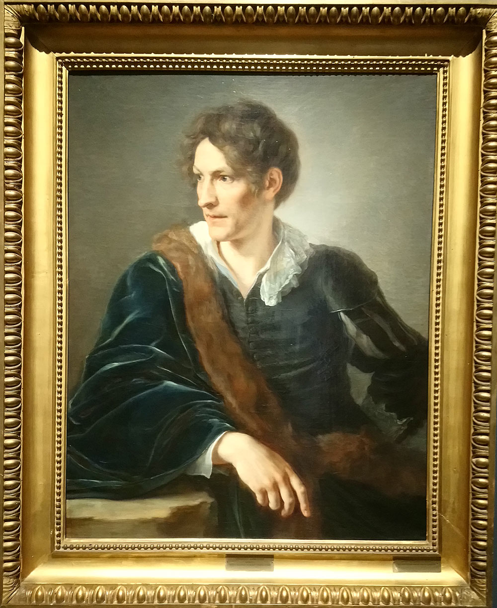 Vincenzo Camuccini, Bertel Thorvaldsen (1808 circa; olio su tela, 100 x 80 cm; Roma, Collezione privata)
