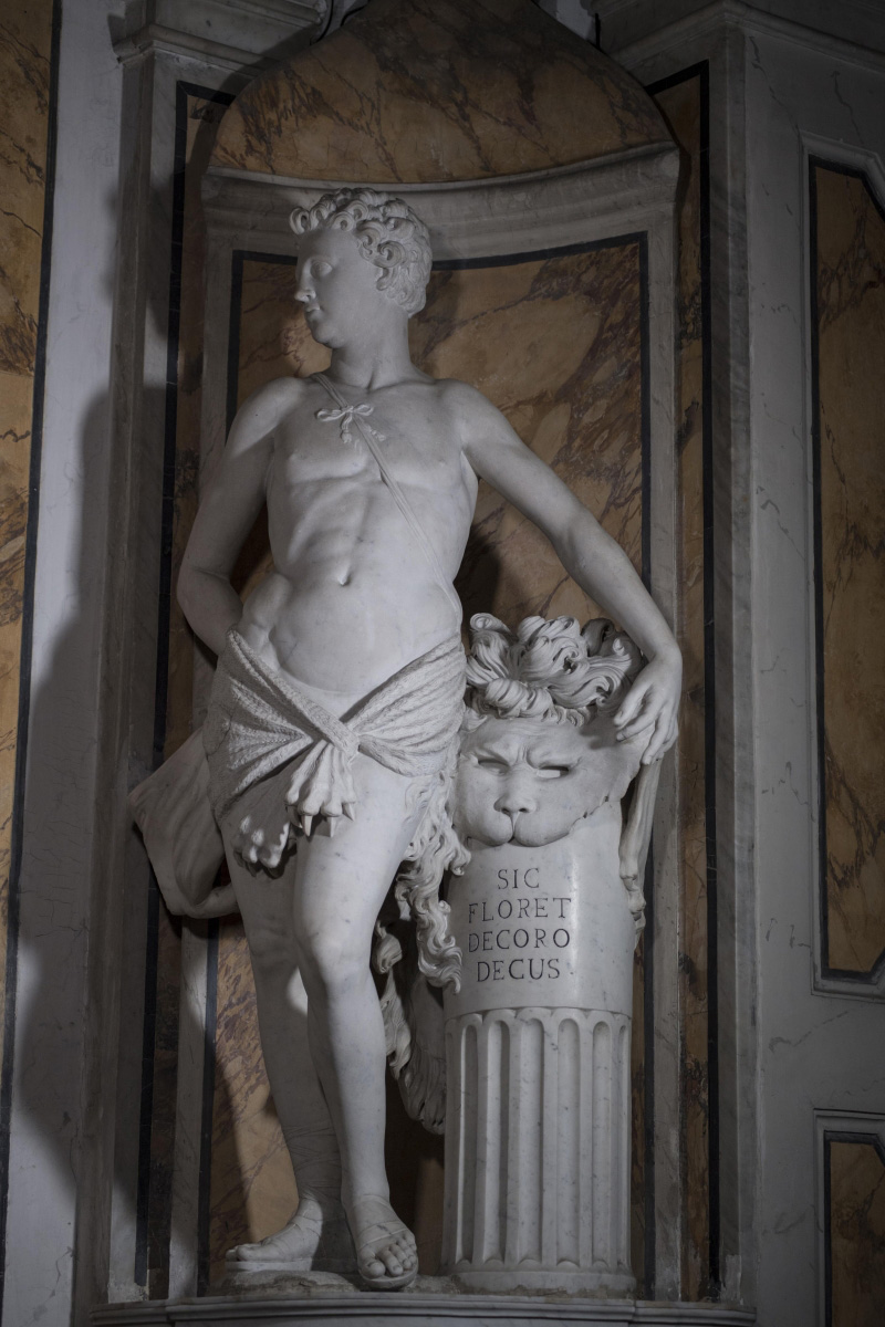 Antonio Corradini, Decoro (1751-1752; marmo; Napoli, Cappella Sansevero). Ph. Credit Museo Cappella Sansevero