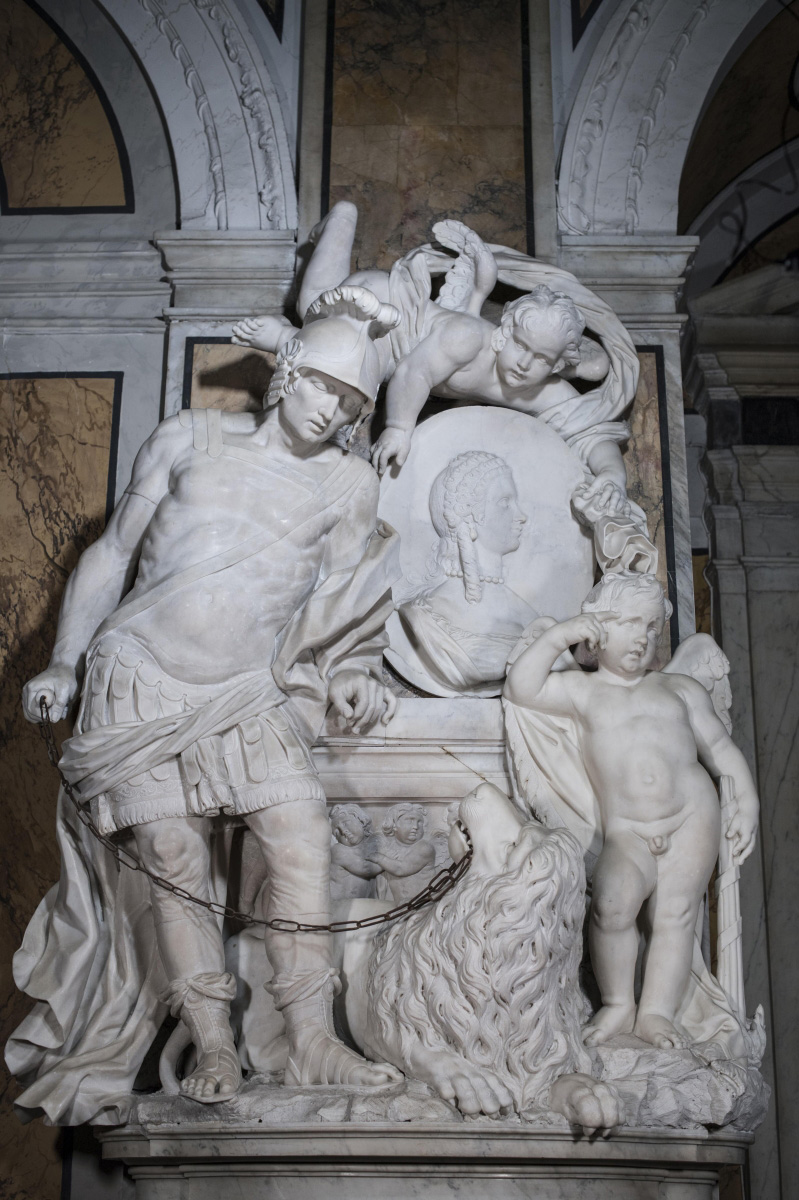 Francesco Celebrano, Dominio di se stessi (1767; marmo; Napoli, Cappella Sansevero). Ph. Credit Museo Cappella Sansevero