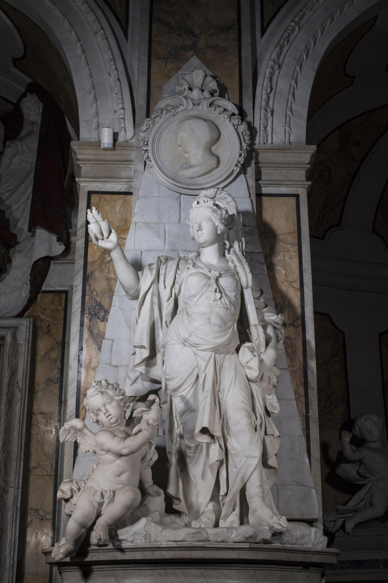 Paolo Persico, Soavità del giogo coniugale (1768; marmo; Napoli, Cappella Sansevero). Ph. Credit Museo Cappella Sansevero