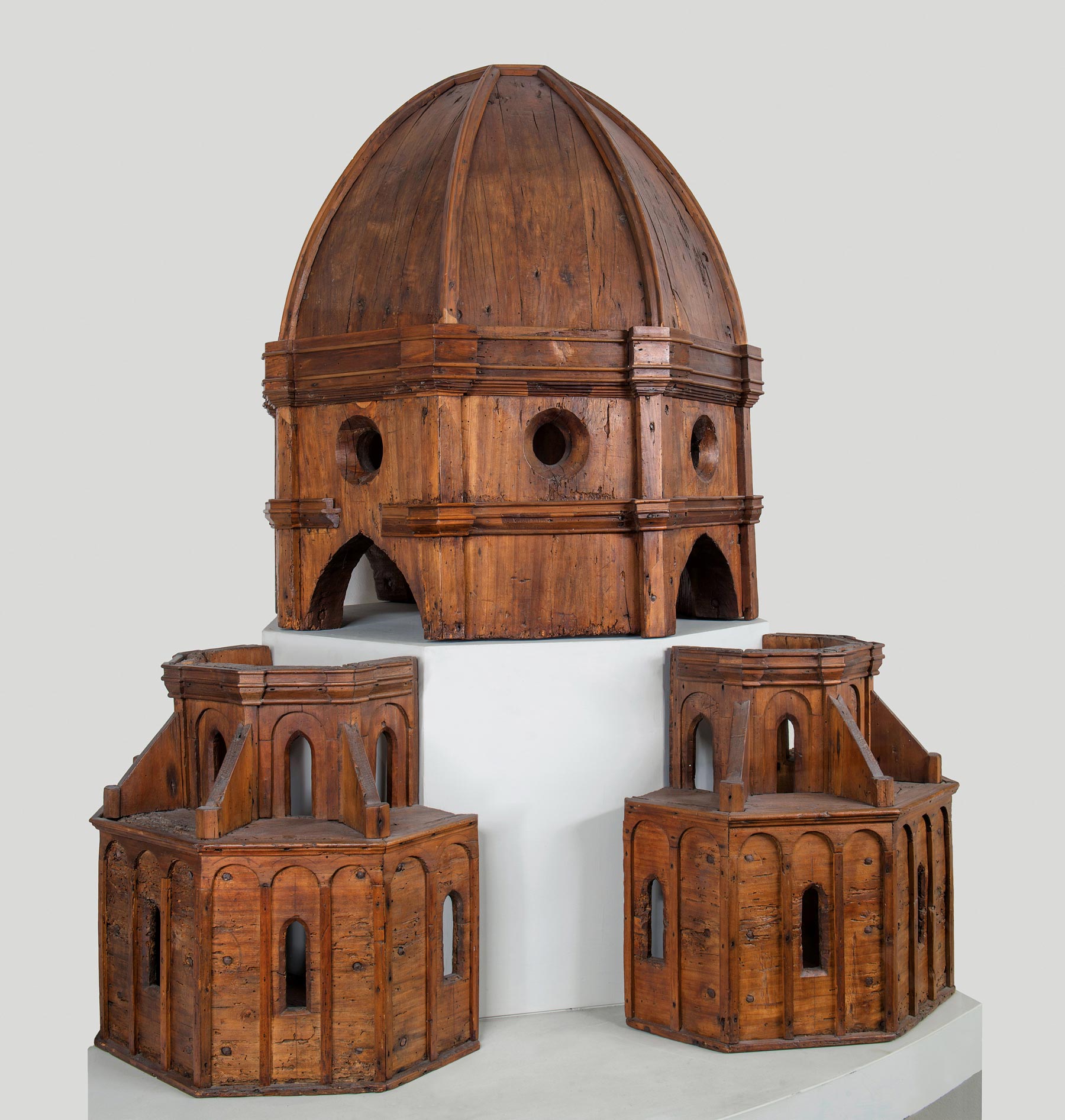 Filippo Brunelleschi (attribuito), Modello ligneo della Cupola (1420-1440 circa; legno; Firenze, Museo del Duomo). Ph. Credit Antonio Quattrone
