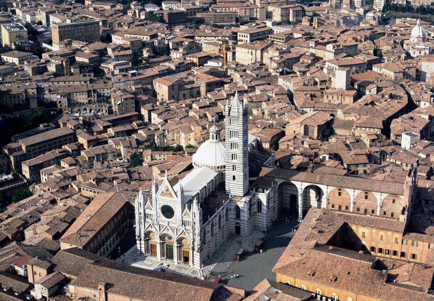 Veduta del Duomo di Siena

