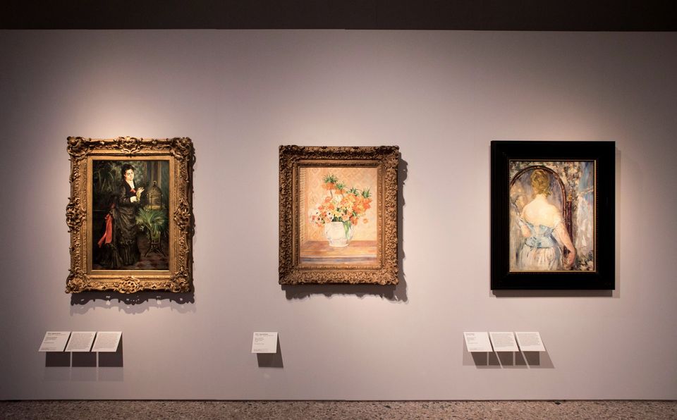 Sala della mostra Guggenheim. La Collezione Thannhauser a Milano, Palazzo Reale (17 ottobre 2019 - 1 marzo 2020). Ph. Skira 