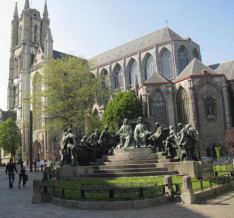 La Cattedrale di San Bavone, altare maggiore